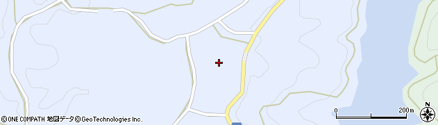 京都府南山城村（相楽郡）高尾（下ノ峯）周辺の地図