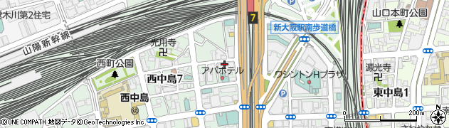 株式会社ハーモニックドライブシステムズ　関西営業所周辺の地図