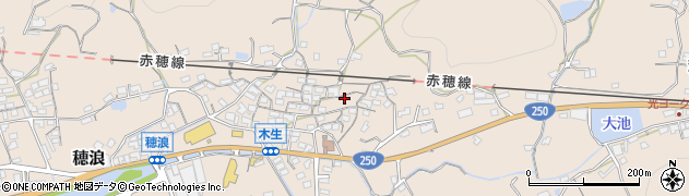 岡山県備前市穂浪1403周辺の地図