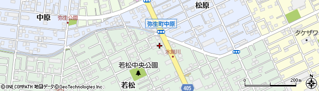 愛知県豊橋市曙町若松99周辺の地図