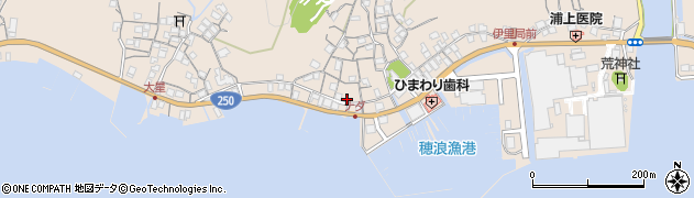 岡山県備前市穂浪3067周辺の地図