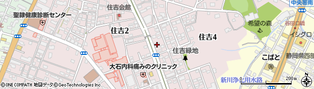 カラオケＪＯＹＪＯＹ　浜松・住吉店周辺の地図