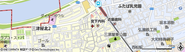 海鮮居酒屋 春夏秋冬 三津屋本店周辺の地図