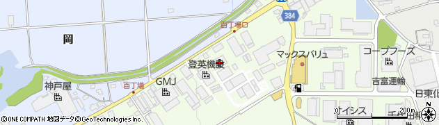神戸ペイント株式会社　購買・製造周辺の地図