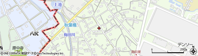 静岡県湖西市梅田315周辺の地図