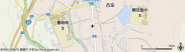 岡山県岡山市北区吉宗517周辺の地図