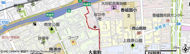 兵庫県西宮市中浜町8周辺の地図
