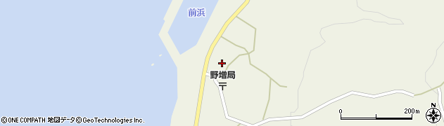 東京都大島町野増189周辺の地図