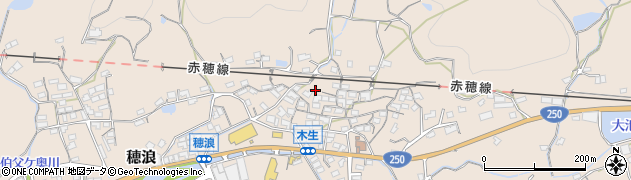 岡山県備前市穂浪1358周辺の地図