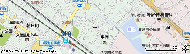 兵庫県加古川市別府町別府609周辺の地図