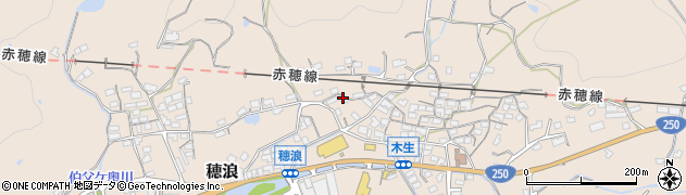 岡山県備前市穂浪1276周辺の地図
