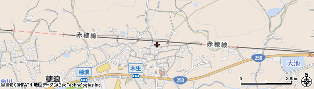 岡山県備前市穂浪1389周辺の地図