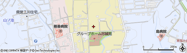 愛知県豊橋市大脇町（大脇ノ谷）周辺の地図