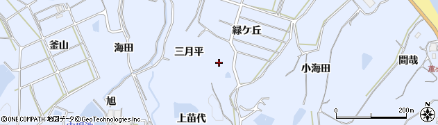 愛知県知多郡南知多町大井梨ノ木周辺の地図