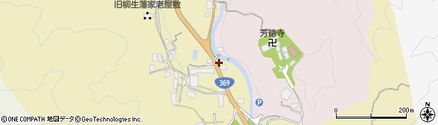 奈良県奈良市柳生町214周辺の地図