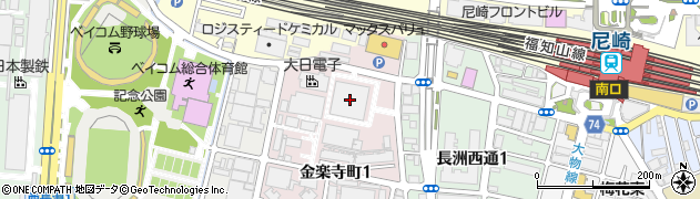 株式会社日立産機システム　関西支社第二営業部省力機器グループ周辺の地図