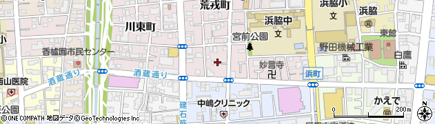 兵庫県西宮市荒戎町4周辺の地図
