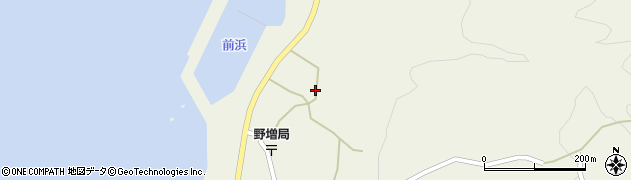 東京都大島町野増213周辺の地図