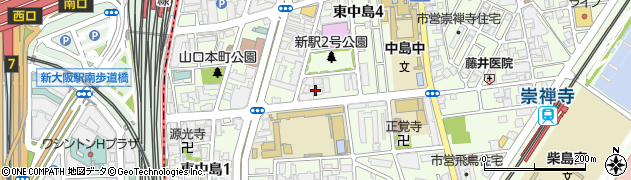 ＵＡゼンセン　大阪府支部周辺の地図