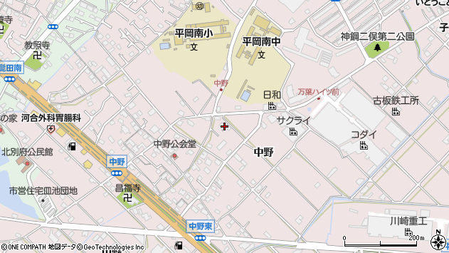 〒675-0113 兵庫県加古川市平岡町中野の地図