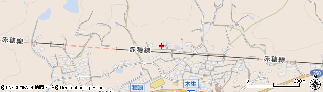 岡山県備前市穂浪1262周辺の地図