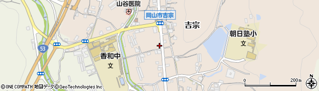 岡山県岡山市北区吉宗495周辺の地図
