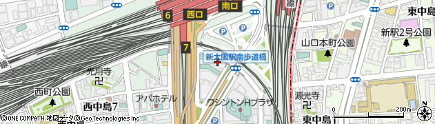 株式会社セゾン保険サービス　大阪支社周辺の地図