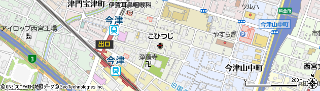 西宮教会日本基督教団周辺の地図