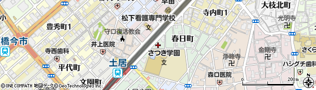 大阪厚生信用金庫守口支店周辺の地図