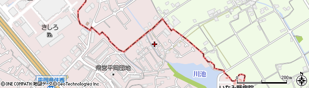 兵庫県加古川市平岡町土山443周辺の地図