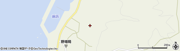 東京都大島町野増250周辺の地図