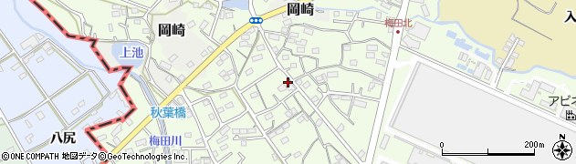 静岡県湖西市梅田328周辺の地図