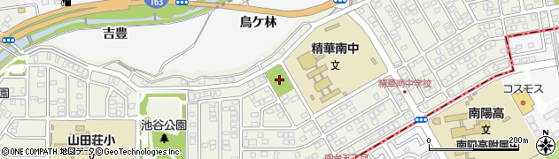 桜田丘乙公園周辺の地図