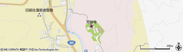 芳徳寺周辺の地図