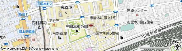 大阪地方裁判所　第１４民事部債権配当係周辺の地図