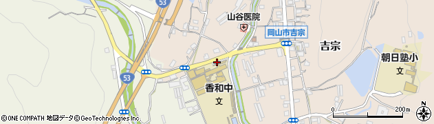岡山県岡山市北区吉宗591周辺の地図