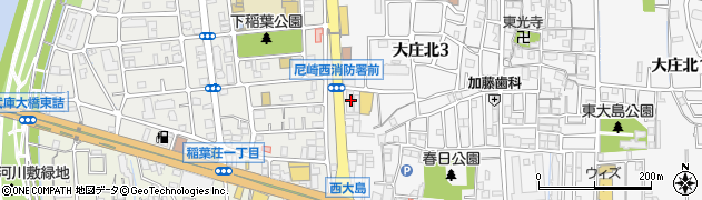 朝日新聞サービスアンカーＡＳＡ尼崎西周辺の地図