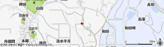 愛知県知多郡南知多町豊丘新屋敷8周辺の地図