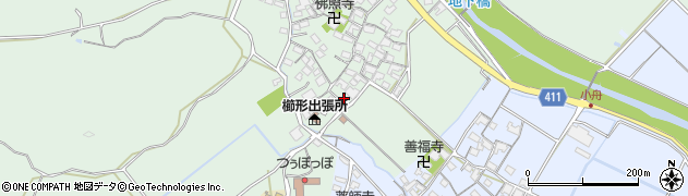 三重県津市分部1158周辺の地図