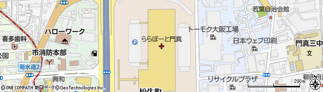 三井アウトレットパーク大阪門真周辺の地図