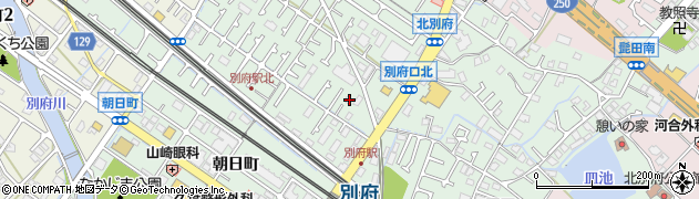 兵庫県加古川市別府町別府971周辺の地図