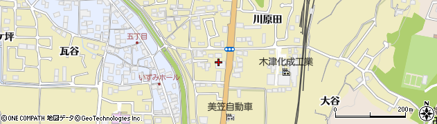 ＪＡ京都やましろ木津周辺の地図