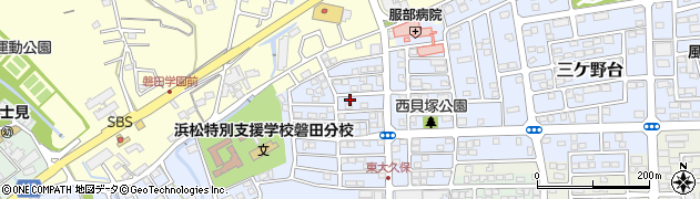 静岡県磐田市西貝塚3664周辺の地図