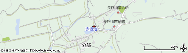 三重県津市分部1726周辺の地図