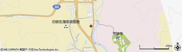 奈良県奈良市柳生町172周辺の地図