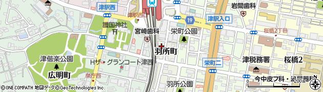 地物産品料理処 田福周辺の地図