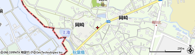 静岡県湖西市梅田278周辺の地図
