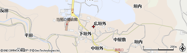 京都府木津川市加茂町辻（広垣外）周辺の地図