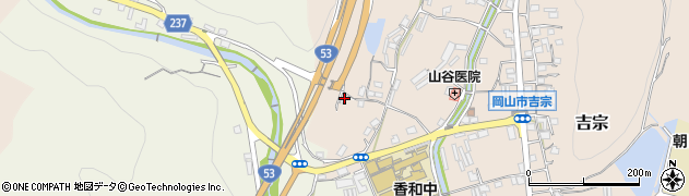 岡山県岡山市北区吉宗560周辺の地図