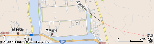 岡山県備前市穂浪430周辺の地図